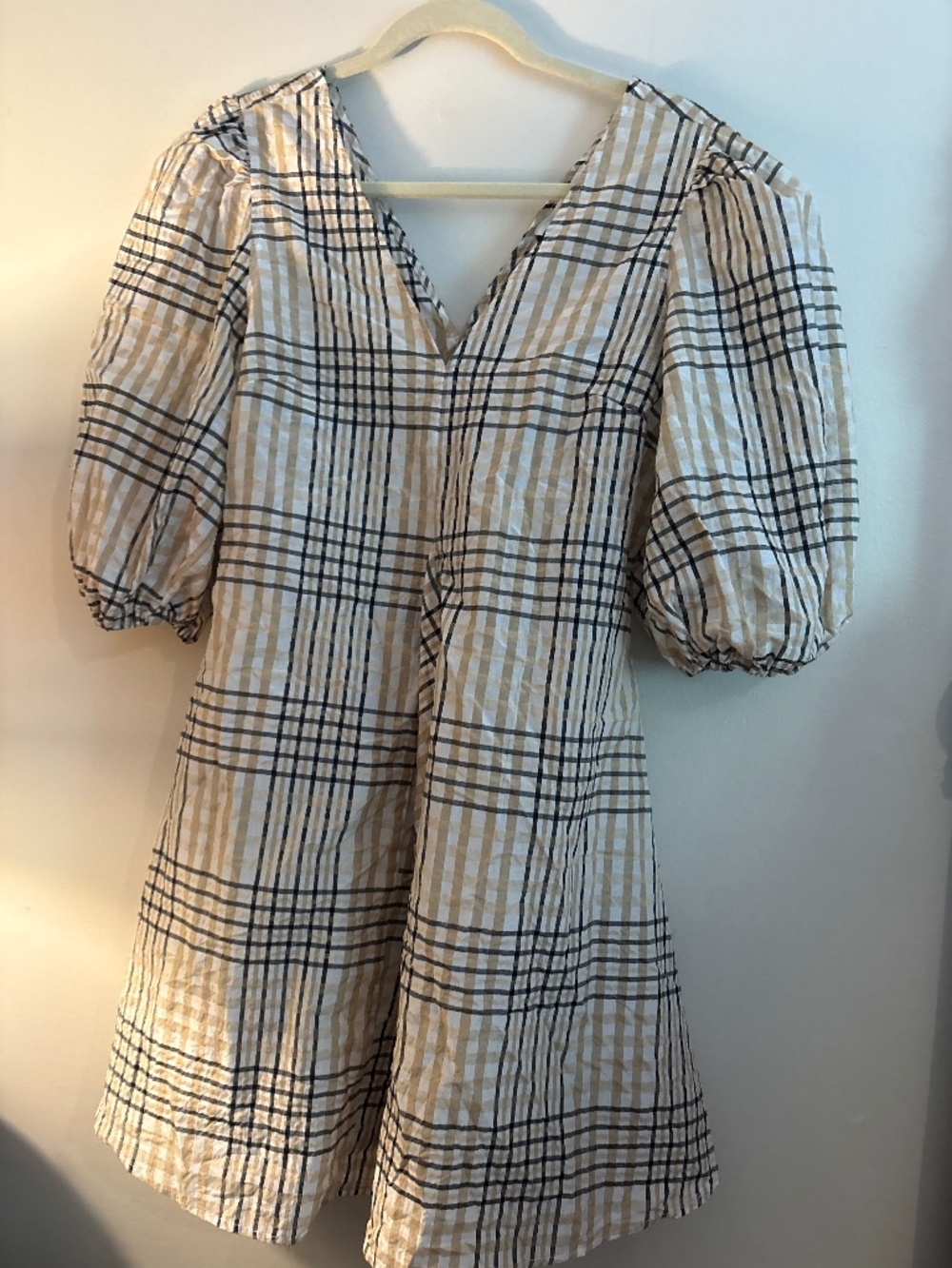 Mare mare anthropology plaid light weight dress small